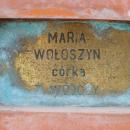 Monument Sprawiedliwych Wśród Narodów Świata - Maria Wołoszyn córka Z Wójczy