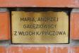 Monument Sprawiedliwych Wśród Narodów Świata - Maria Andrzek Gałęziowscy z Włoch koło Pińczowa