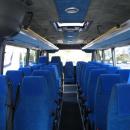 Automet Apollo school bus interior - rear