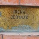 Monument Sprawiedliwych Wśród Narodów Świata - Irena Jedynak z Mostków