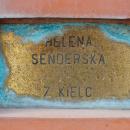 Monument Sprawiedliwych Wśród Narodów Świata - Helena Senderska z Kielc