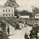 Msza święta w Kielcach z udziałem Legionów Polskich (1914)